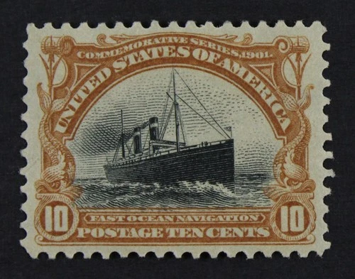 CKStamps: US Stamps Collection Scott#299 10c Mint HR OG