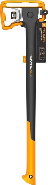 Fiskars Spaltaxt X-Series X32 L 85 Cm 2,52 Kg GehäRteter Stahl Schwarz/Orange-image