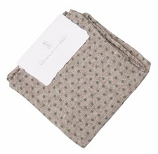 BRUNELLO CUCINELLI Handkerchief Cloth Pocket Square 100 Wool Dotted