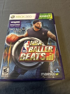 NBA Baller Beats (Microsoft Xbox 360, 2012) Brand New Sealed Requires Kinect
