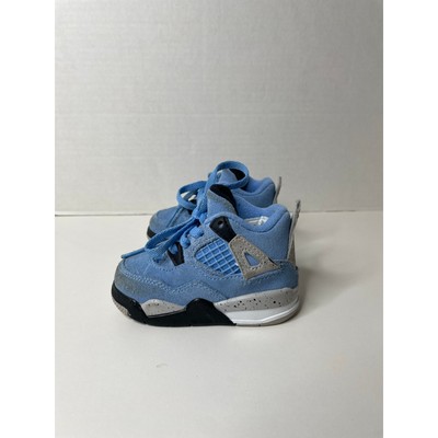 Nike Air Jordan Retro IV Toddler Kids 4C University Blue Black