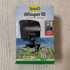 Tetra Whisper IQ Power Filter 105 GPH Stay Clean Tech for 10 Gallon Aquarium