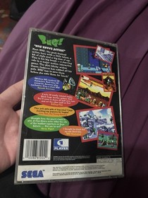 Sega Saturn Bug! game Case Has A Crack Booklet And All Included