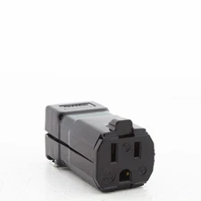 Hubbell Black HOSPITAL GRADE Connector "MACTech LED" Valise 15A 125V HBL8119VBK