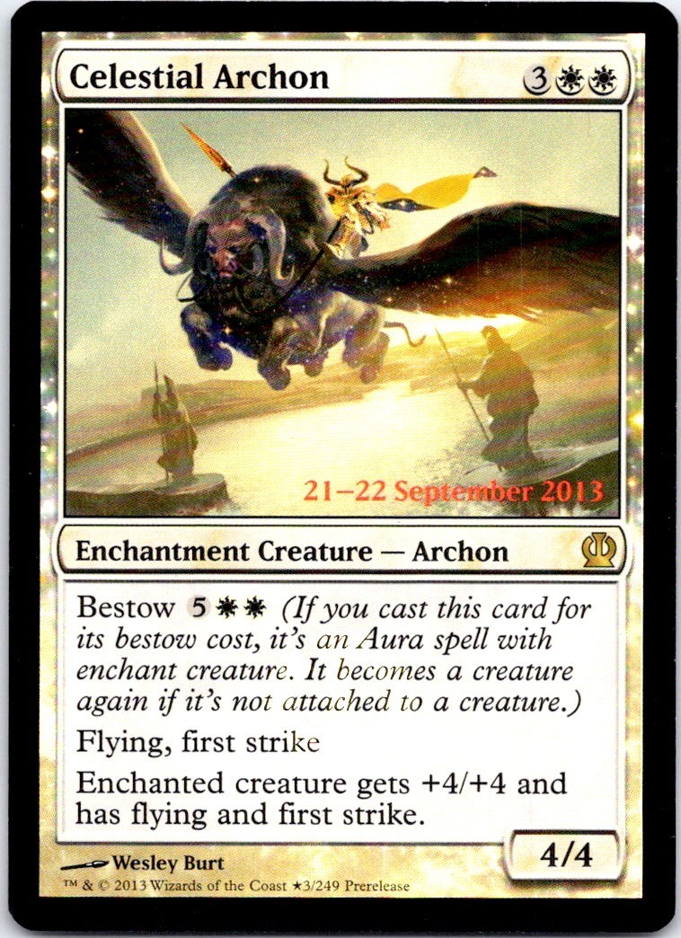 Celestial Archon #3 Prerelease Cards - Promo, Foil - Lightly played