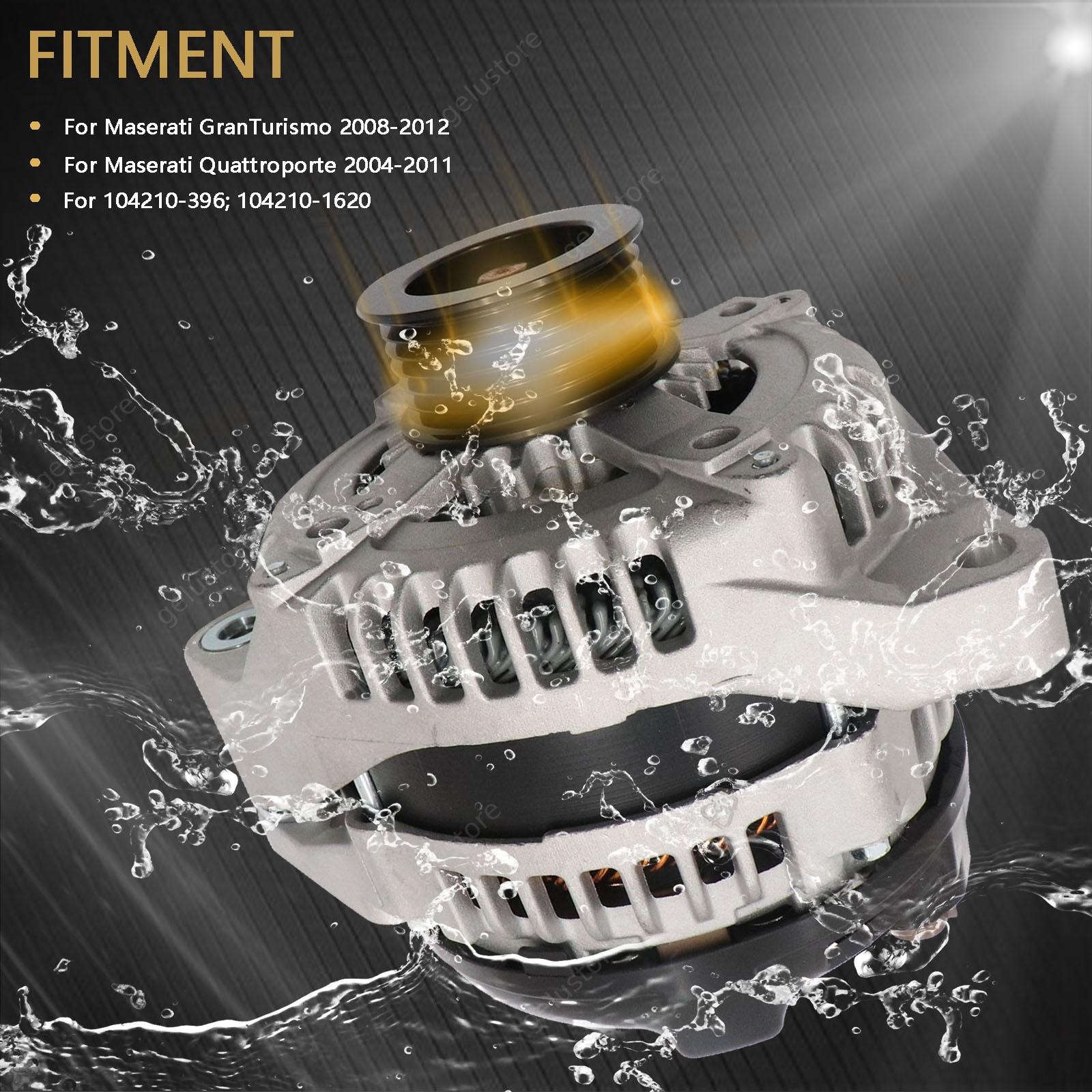 1 X NEW 150AMP Alternator 104210-1621 FITS Maserati GranTurismo 2008-2012