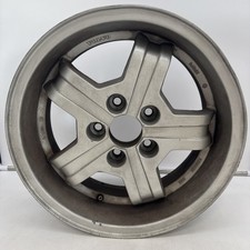 VOLVO 242 244 245 240 TURBO VIRGO WHEEL 15 x 6 Aluminum Alloy Silver 5 Spoke