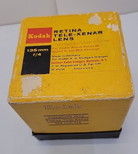 Kodak Retina Camera Lens Tele-Xenar 135mm f4 German Schneider Kreuznach