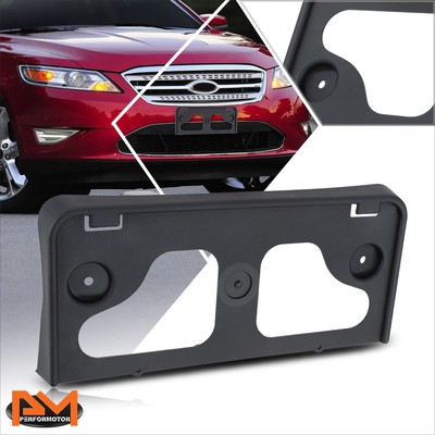 For 10-12 Ford Taurus Front Bumper Tow Hook License Plate Tag