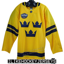 Team Sweden Fanatics Premium 4 Nation Faceoff 4NF Authentic Official Jersey NEW