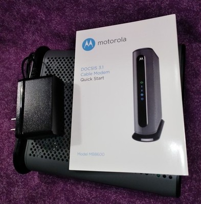 Motorola MB8600 DOCSIS 3.1 plus - 3.8Gbps Cable Modem - Xfinity / Comcast / Cox