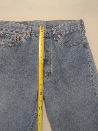 Levi's 501 Jeans Women's Size 29x34 Blue Button Fly Denim - Picture 6 of 14
