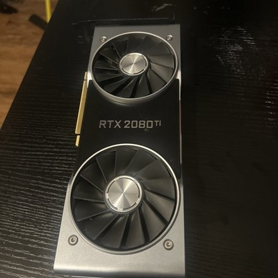 NVIDIA GeForce RTX 2080 Ti Founders Edition FE 11GB GDDR6 Graphics Card