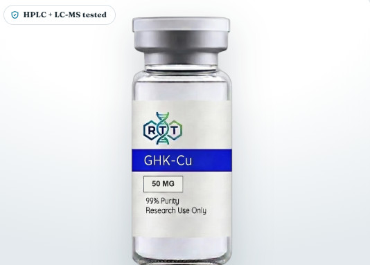 GHK-CU Copper Peptide Powder Blue Lyophilized Hydration Skin