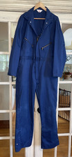Vintage Walls Blue Coveralls Mens 46 Regular Mechanic Work Garments