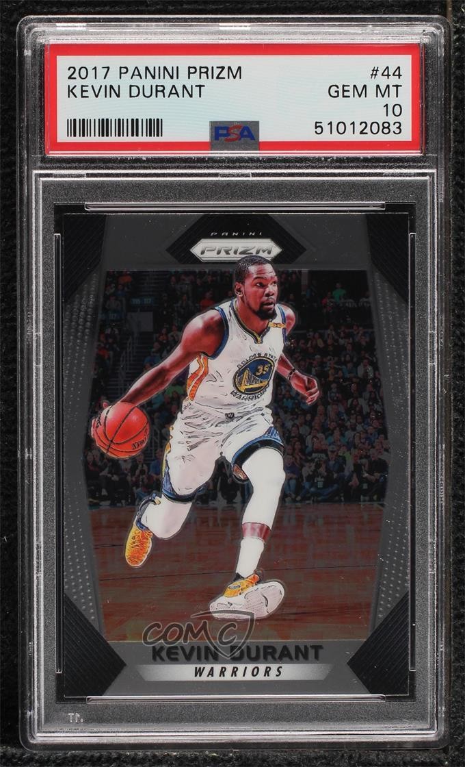 2017-18 Panini Prizm Kevin Durant #44 PSA 10 GEM MT 0hc6