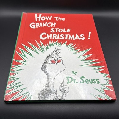 Dr. Seuss: How the Grinch Stole Christmas! Hardcover. 1957. Grolier Book Club Ed