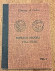 Collection of 34 Buffalo Nickels in Library of Coins Album