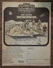 ESB Rebel Armored Snowspeeder 1980 STAR WARS Vintage INSTRUCTIONS Sheet EXC Cond