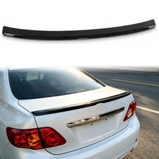 Rear Trunk Spoiler Wing For 2009-2013 Toyota Corolla Gloss Black