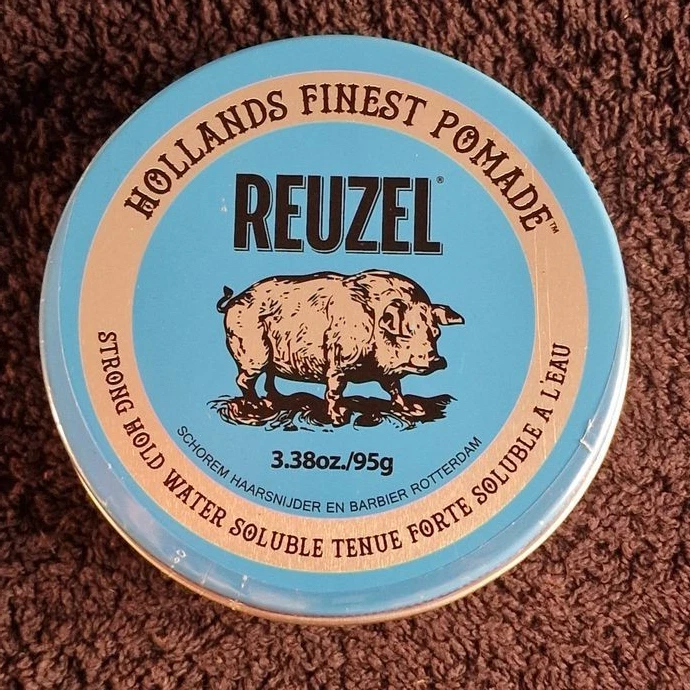Reuzel Pomade blau starker Halt wasserbasiert 95ml. 100ml=12,93E