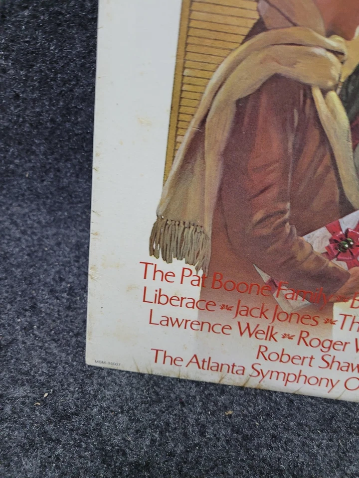 Vintage Home For The Holidays Christmas Vinyl LP Robert Shaw Atlanta MSM-35007 - Image 3 of 4
