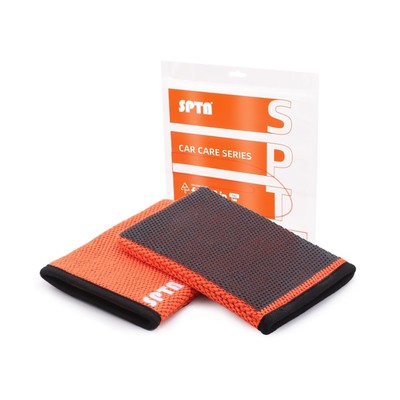 SPTA Clay Mitt, 1Pc Fine Grade Clay Bar Wash Mitt, Clay Eraser Mitt for Car D...