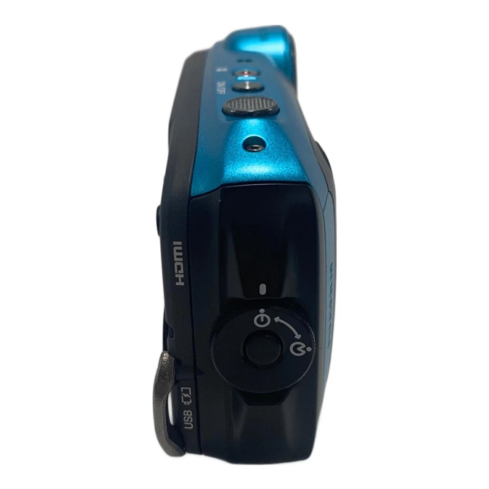 FUJIFILM FinePix XP140 16.76MP Digital Camera Sky Blue w/ Charger Excellent - Image 3 of 4