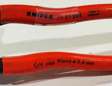 NOS Knipex 71 21 200 Angeled High Leverage Cobolt Cutters New