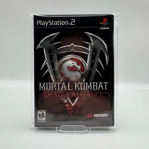 Mortal Kombat Deadly Alliance Sony PlayStation 2 PS2 Refurbished 1 Year Warranty