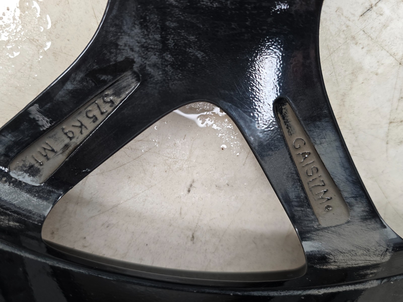 2017-2023 ALFA ROMEO GIULIA TI 19x8 Alloy 19'' WHEEL RIM BLACK Y SPOKE W/CENTER