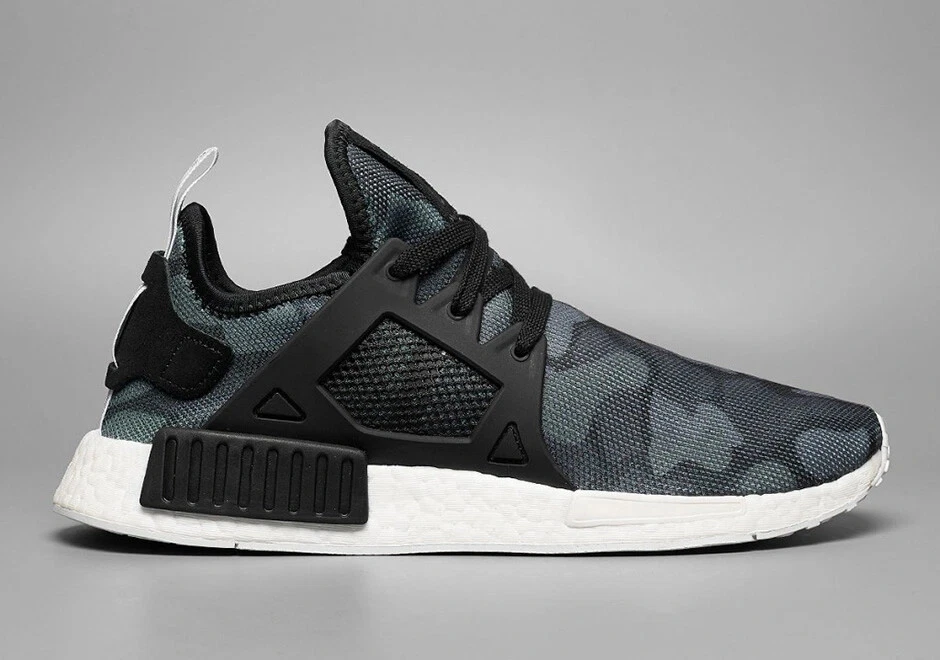 Odds moral Forberedelse Adidas NMD XR1 Boost Men&#039;s 9 Black Grey Duck Camo White Sneaker BA7231  Shoes | eBay