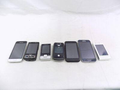Assorted Phone Bundle (Erricson, Samsung, Nokia, HTC) of x7