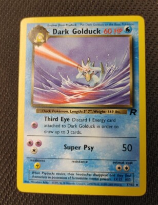 dark golduck pokemon card value CGC 9.5 Dark Golduck Team Rocket Unlimited 37/82 Gem Mint PSA Pokemon
