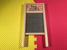 Dubl Handi 2133 Columbus Washboard Company 18" X 8-5/8" Metal with Wood Frame