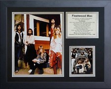 11x14 FRAMED FLEETWOOD MAC ALBUM LIST MICK STEVIE NICKS 8X10 PHOTO 