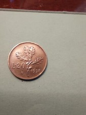 MONETA DA 20 LIRE DEL 1958  .