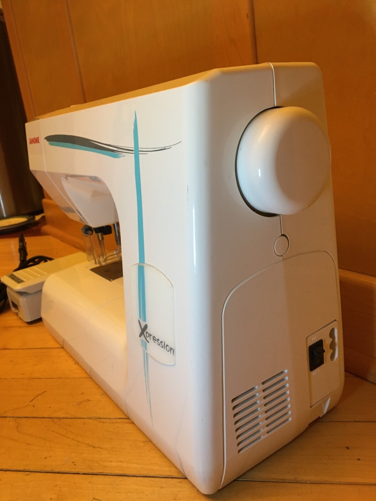 Janome FM725 Xpression Needle Felting Machine Manual And Foot Pedal