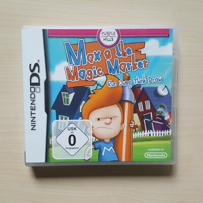 Max & The Magic Marker in OVP mit Anleitung Nintendo DS NDS Spiel Boxed