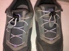 NORTH FACE DryVent Waterproof Sneakers size 4 youth gray/purple — photo 3