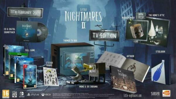 Little Nightmares 2 Card w/ Little Nightmares 1 Code Nintendo Switch EU  Import