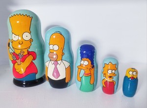 simpsons nesting dolls