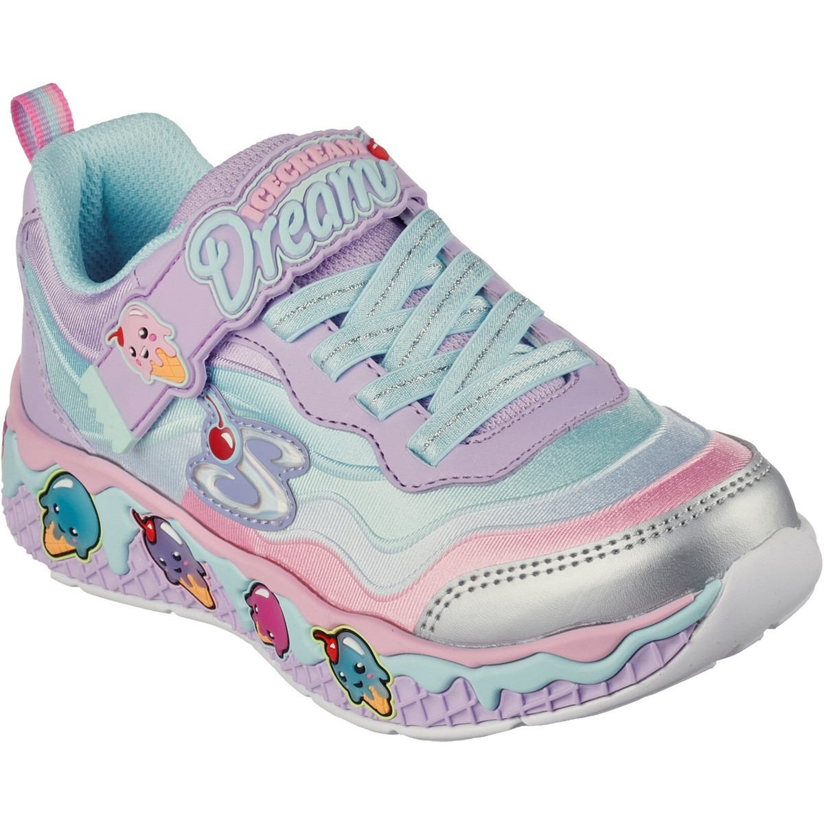 Disney - すずか Skechers Sundae Sweeties Girls Trainers 303625L-LVMT | eBay