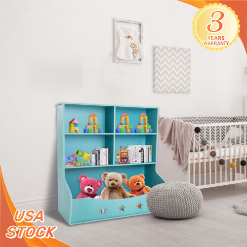 Kids' Storage Organizer, 3-tier Bookcase, Home Organization Toy Bookcase - Bild 2 von 23