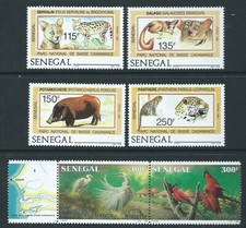 SENEGAL 1987 SG910/5 set of 6 Base Casamance National Park unmounted mint cat&pound;28
