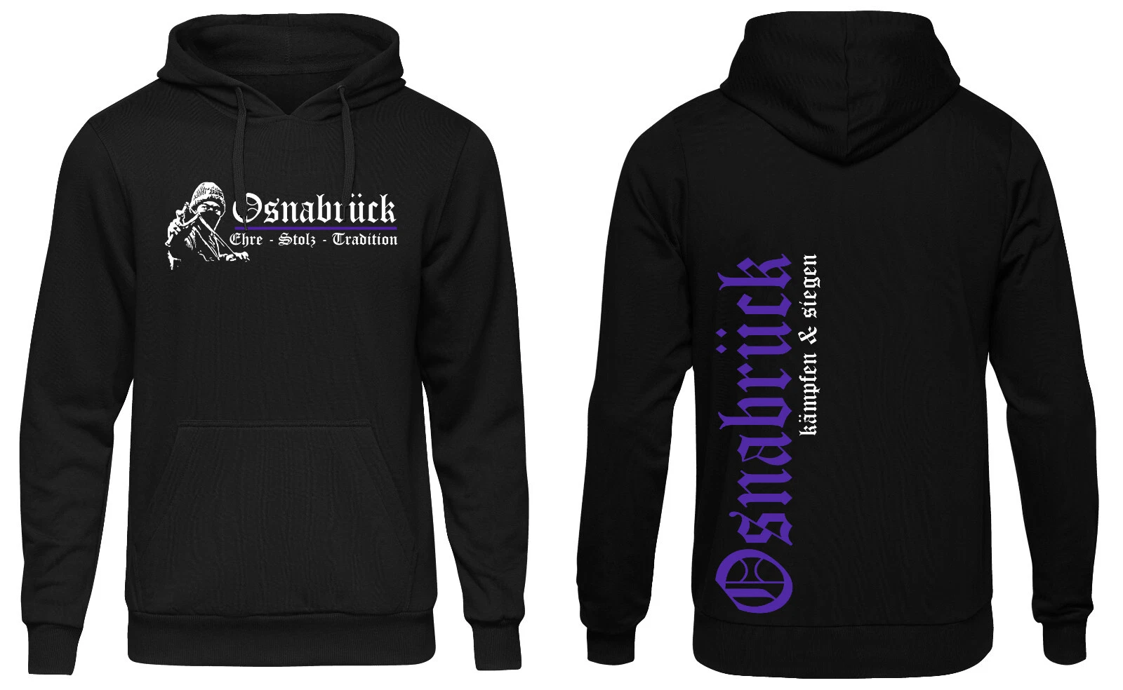 SACAI Felpa con cappuccio Osnabrück Honor & Stolz maglione felpa con cappuccio città articoli per fan M1