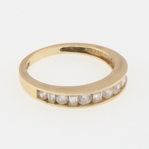 Classic 14K Gold Ion Plated Solid Titanium Domed Wedding Band. Available In 6mm And 8mm Widths. Couple Ring