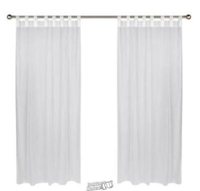 Outdoor Decor Escape Hook and Loop Tab Top Panel White 