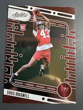 2024 Panini Absolute Chris Braswell Rookie Card #155 RC BUCS. rookie card picture
