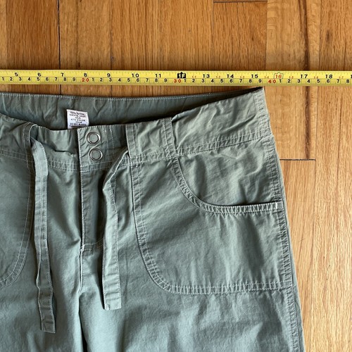 PRANA Pants Womens Size S Convertible Green Roll-Up Hiking Outdoors 29" Inseam - Picture 7 of 11